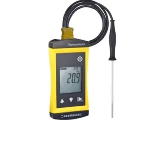Greisinger G1200 Precision quick response thermometer, universal - with immersion probe