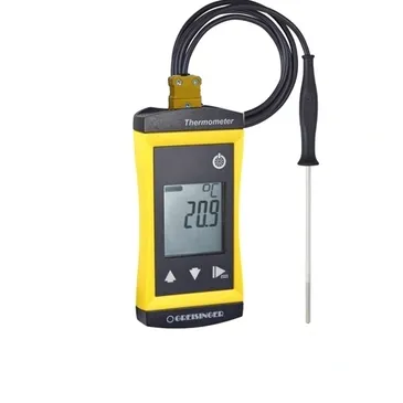 Greisinger G1200 Precision quick response thermometer, universal - with immersion probe