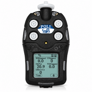 mPower POLI MP400 / MP400P Portable Multi-Gas Detector – Up to 6 Gases